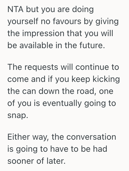 Screenshot 2025 07 15 at 3.28.28 PM Woman Has Had Enough Of Babysitting For A Difficult Family, So She Lied About Not Being Available When The Mom Tried To Hire Her Again